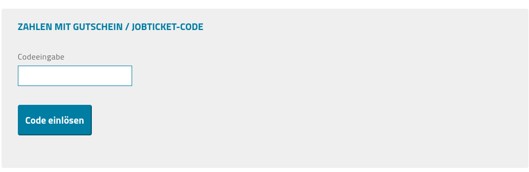 Klimaticket Salzburg als Jobticket - Daten Eingabe Schritt 1